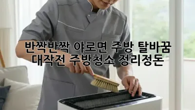 ✨반짝반짝✨ 야로면 주방 탈바꿈 대작전! #주방청소 #정리정돈